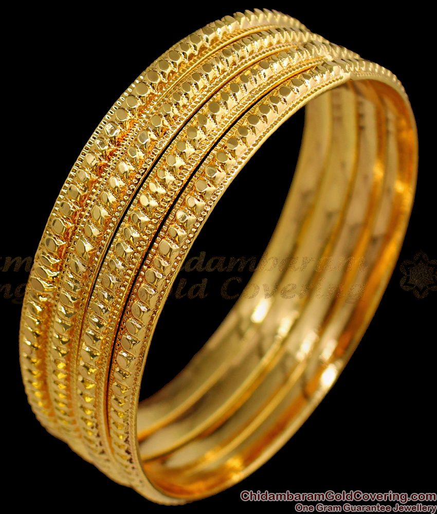 BR1482-2.6 Casual Daily Wear Gold Bangles Muthu Design For Ladies Buy Online BR1482-2.6 Casual Daily Wear Gold Bangles Muthu Design For Ladies Buy Online