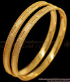BR1488-2.4 Traditional Gold Bangles Designs Online Collections