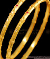 BR1498-2.6 Simple AD Stone Gold Bangles Design Bridal Forming Collection Jewelry