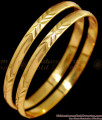 BR1506-2.6 Original Traditional Impon Long Life Daily Wear Gold Bangle Collections