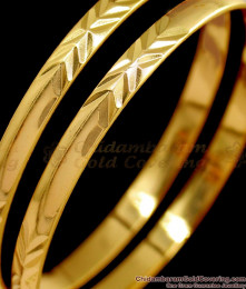 BR1506-2.8 Original Traditional Impon Long Life Daily Wear Gold Bangle Collections BR1506-2.8 Original Traditional Impon Long Life Daily Wear Gold Bangle Collections