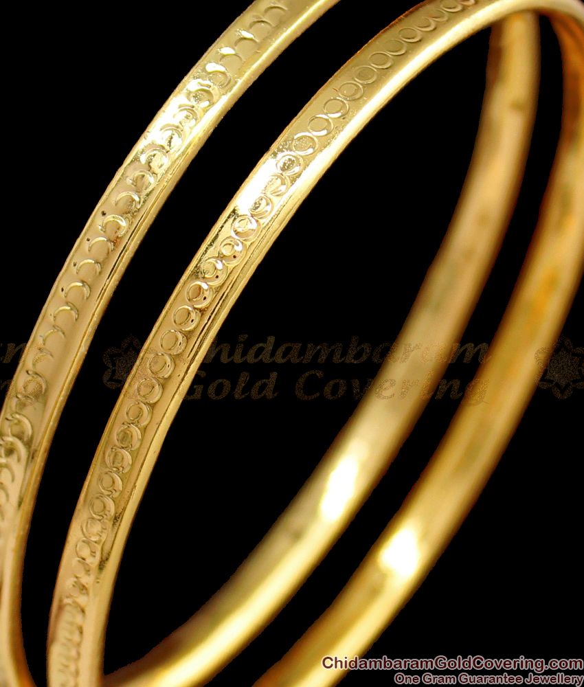 BR1510-2.6 Thin Daily Wear Original Impon Gold Bangle Collections