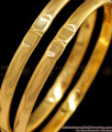 BR1511-2.8 Fast Moving Plain Daily Wear Original Impon Gold Bangle Collections