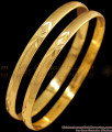 BR1515-2.4 Original Impon Gold Bangle Collections From Chidambaram Gold Covering
