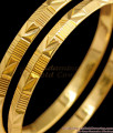 BR1516-2.6 Premium Original Impon Gold Bangle Collections From Chidambaram Gold Covering