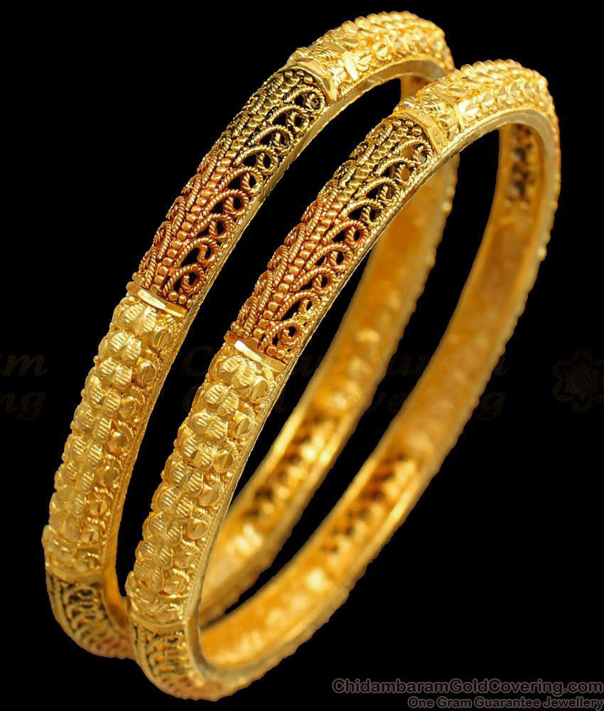 BR1551-2.6 New Collection Of Enamel Gold Meenakari bangles
