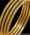 BR1558-2.8 Trendy Gold Bangles Daily Wear Collections