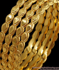 BR1563-2.4 Traditional Gold Bangles For Daily Wear BR1563-2.4 Traditional Gold Bangles For Daily Wear