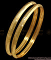 BR1571-2.6 Simple And Plain Impon Bangles For Daily Wear