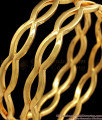 BR1572-2.8 New Zig Zag Pattern Impon Bangles For Party Wear