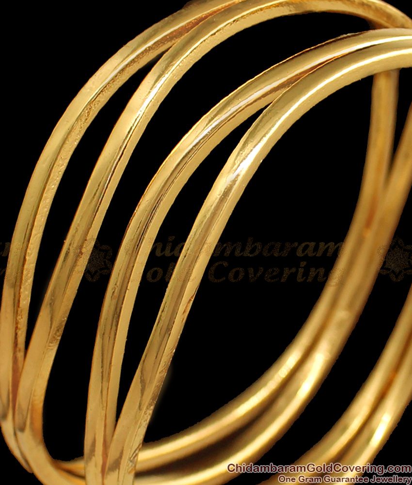 BR1578-2.8 Fabulous Double Line Zig Zag Impon Bangles For Party Wear