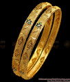 BR1587-2.10  Enamel One Gram Gold Bangles Set Collections Buy Online