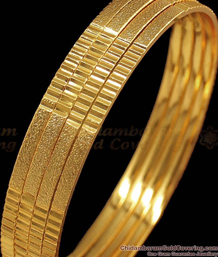BR1588-26 Thin Gold Bangles Gold Plated Jewelry For Ladies