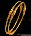 BR1611-2.8 Newly Arrival Design Gold Ball Bangles For Daily Wear