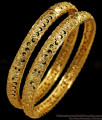 BR1622-2.4 New Arrival One Gram Gold Bangles For Women Daily Wear Collections