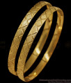 BR1627-2.6 Chidambaram Gold Plated Gold Bangles South Indian Jewelry Online