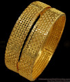 BR1630-2.8 One Gram Gold Kada Bangles For Function wear