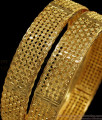 BR1630-2.4 One Gram Gold Kada Bangles For Function wear