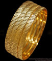 BR1641-2.10 Traditional Gold Bangles Set Of Four Daily Wear Collection