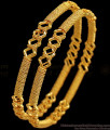 BR1642-2.4 Unique Gold Bangles For Womens Daily Wear Collections BR1642-2.4 Unique Gold Bangles For Womens Daily Wear Collections