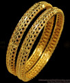 BR1644-2.8 Regular Gold Bangles For Womens Daily Wear Collections