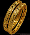 BR1645-2.6 One Gram Gold Bangles Daily Wear Collections For Womens