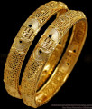 BR1647-2.6 Different Types Gold Bangles Daily Wear Collections For Womens