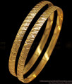 BR1654-2.4 One Gram Gold Bangles South Indian Jewelry Buy Online