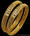 BR1658-2.6 Daily Wear Thick Gold Bangles South Indian Jewelry