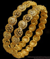 BR1660-2.8 2022 Latest One Gram Gold Bangles For Daily Wear Collection