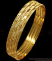 BR1665-2.8 One Gram Gold Bangles For Daily Wear Collection
