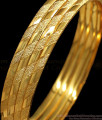 BR1665-2.8 One Gram Gold Bangles For Daily Wear Collection