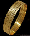 BR1666-2.8 Daily Wear One Gram Gold Bangles Collection