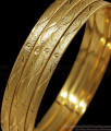 BR1666-2.8 Daily Wear One Gram Gold Bangles Collection