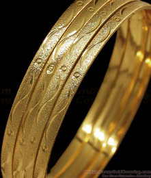 BR1666-2.10 Daily Wear One Gram Gold Bangles Collection BR1666-2.10 Daily Wear One Gram Gold Bangles Collection