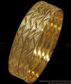 BR1669-2.6 Traditional Gold Bangles For Daily Wear Collection