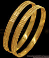 BR1673-2.8 Latest One Gram Gold Set of Two Bangles For Daily Wear