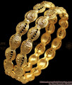 BR1695-2.8 Glowing Gold Forming Bangles For Bridal Wear