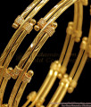 BR1715-2.4 Latest Design Gold Semiya Bangles Daily Wear