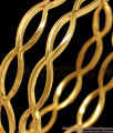 BR1721-2.8 Daily Wear Impon Gold Bangle Wave Designs