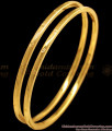 BR1734-2.6 Simple Design Original Impon Gold Bangles Daily Wear