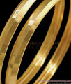 BR1741-2.6 Traditional Plain Original Impon Gold Bangles