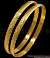 BR1742-2.6 Real Impon Gold Bangle Traditional Design Daily Wear