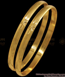 BR1745-2.8 Star Cut Original Impon Gold Bangles Shop Online BR1745-2.8 Star Cut Original Impon Gold Bangles Shop Online