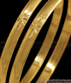 BR1745-2.8 Star Cut Original Impon Gold Bangles Shop Online