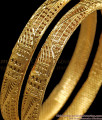 BR1751-2.6 New Pattern Design One Gram Gold Bangle Party Wear