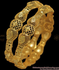 BR1753-2.4 One Gram Gold Bangle Fancy Star Collections BR1753-2.4 One Gram Gold Bangle Fancy Star Collections