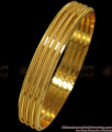 BR1756-2.8 Traditional One Gram Gold Bangle Design Daily Wear
