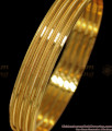 BR1756-2.8 Traditional One Gram Gold Bangle Design Daily Wear