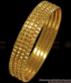 BR1757-2.8 One Gram Gold Bangle Set Of Four Shop Online